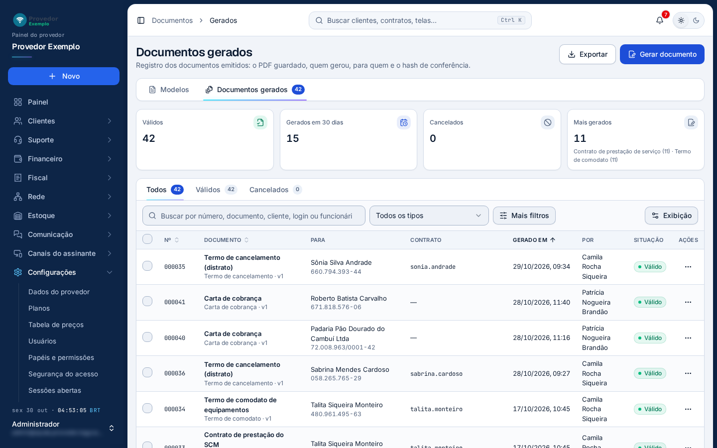 Documentos › Documentos gerados.